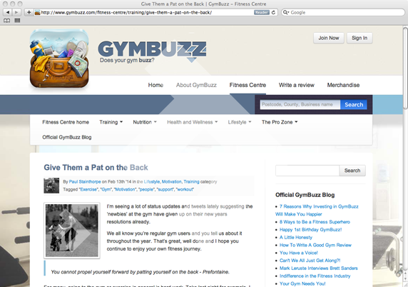 GymBuzz - Father Fitness