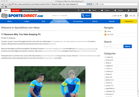 Sports Direct - Father Fitness