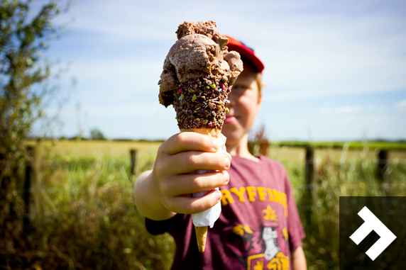 Fun At Whitehouse Farm - Ice Cream