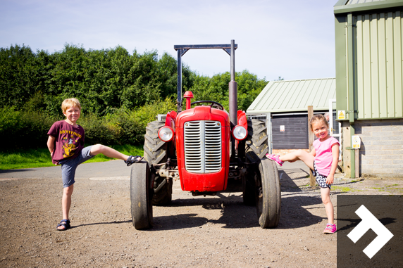 Fun At Whitehouse Farm - Tractor