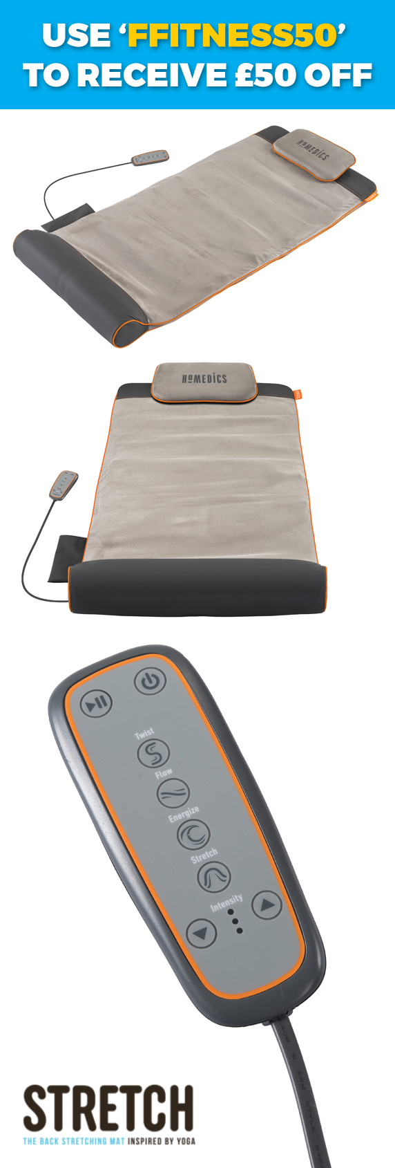 HoMedics STRETCH Mat Offer