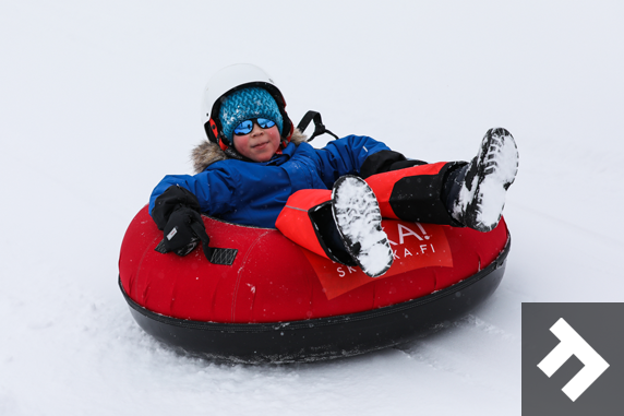 I Love Eating Snow - Snowtubing