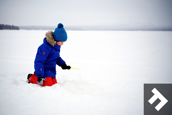 I Love Eating Snow - Ice Fishing