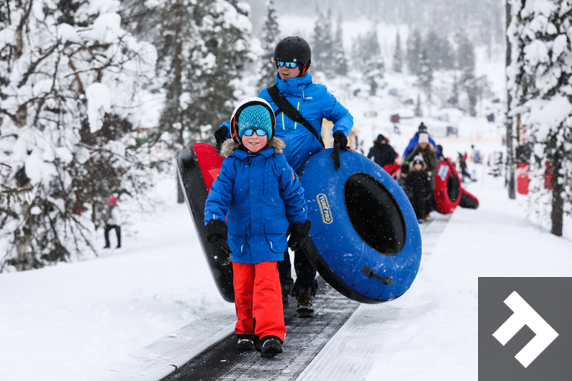 I Love Eating Snow - Snowtubing