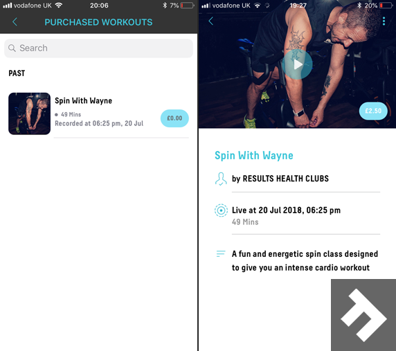 Fitness At Your Fingertips - App