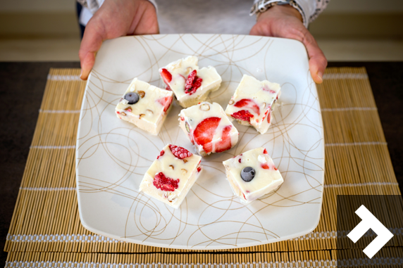 Frozen Maple and Yoghurt Bark